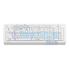 Комплект клавиатура+мышь A4Tech FStyler FG1010S беспроводной, USB, 2000 DPI, белый/серый