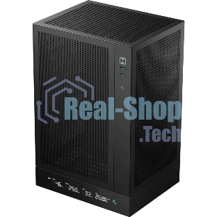 Компьютерный корпус Deepcool CH170 DIGITAL черный без БП mini-ITX 1x120мм 1xUSB 2.0 1xUSB 3.0 audio bott PSU