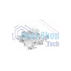 Коннектор VCOMRJ-45 (8P8C) для UTP кабеля 5 кат. 20 шт в пакете
