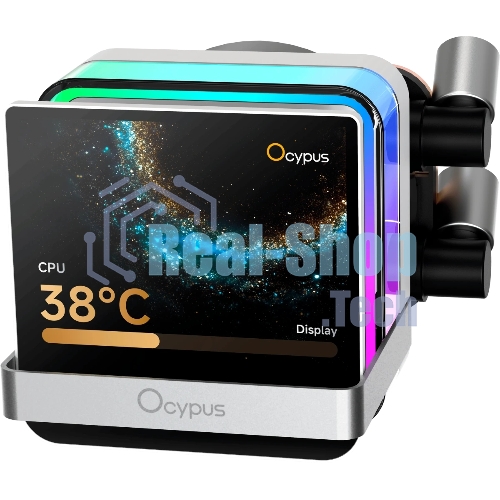 Система жидкостного охлаждения Ocypus Sigma L36 PRO WH IPS Display/ white/ 310W/ All Intel/ AMD AM* / Screws
