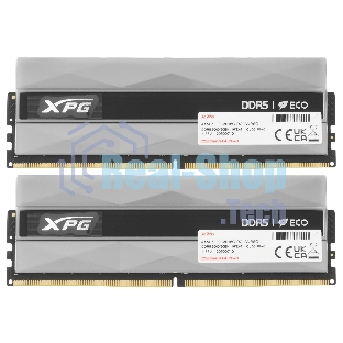 Оперативная память XPG Lancer, DDR5, 32GB (2x16GB), 6000MHz, CL30, DIMM, с радиаторами, RGB, серебристый