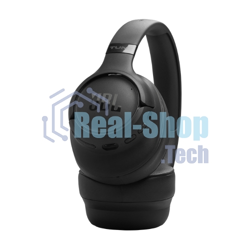Беспроводные/проводные наушники JBL Tune 780NC черный, полноразмерные, Bluetooth + проводной, адаптивное шумоподавление