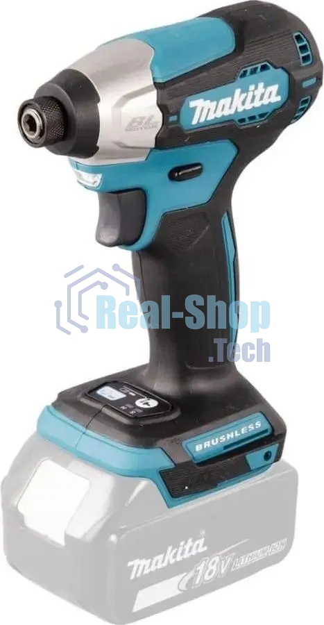 Дрель-шуруповерт Makita DTD157Z, 18 В, 0 Ач, 140 Нм, бесщеточный, ударный