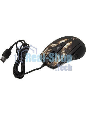Мышь проводная A4Tech XL-750BH черный, 3600 dpi, USB, кнопки - 7