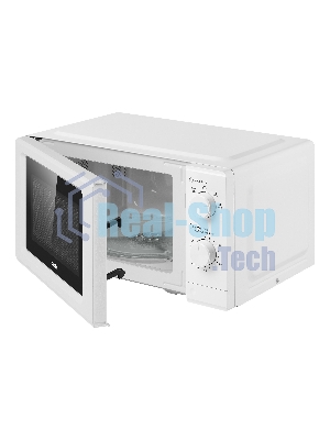 Микроволновая печь BBK 20MWS-731M/W белый, 20 л, 700 Вт, переключатели — поворотный механизм