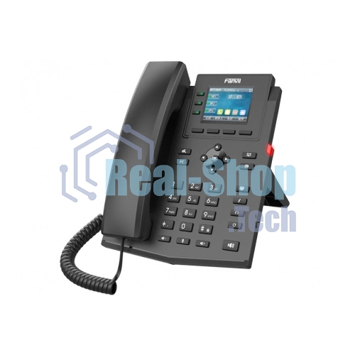 Телефон IP Fanvil X303-2 Wire черный