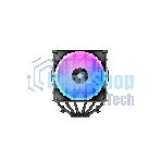 Кулер Ocypus Delta A62 BK ARGb черный 120мм алюминий+медь 2000rpm 29db 4-pin 260W 156мм