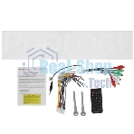 Автомагнитола Prology PRM-100, 1 DIN, Bluetooth, USB Type-A, AUX, пульт ДУ
