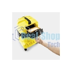 Строительный пылесос Karcher WD 4 P V-20/5/22 желтый, 1000 Вт, уборка сухая/сбор воды/выдув, пылесборник мешок/контейнер, 20 л