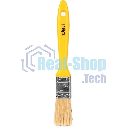 Кисть малярная Deli DL509111 с пластиковой ручкой 25 мм, натуральная щетина