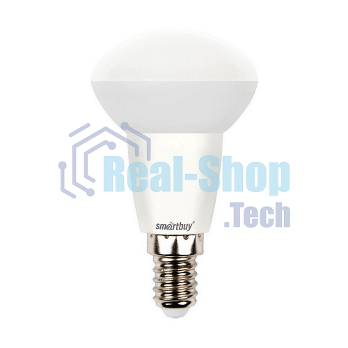Светодиодная лампа Smartbuy R50-06W/4000/E14. цоколь Е14, 6 Вт, 220 В, 30000 ч, 4000 К