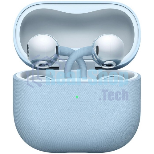 Наушники TWS Huawei FreeClip 2 синий, открытые (клипсы), Bluetooth, быстрая зарядка, до 8 ч