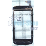 Сенсорное стекло (тачскрин) для Explay A400, черное