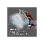 Утюг Atlanta ATH-5579 черный/красный, 2800 Вт, 38 г/мин, 94 г/мин, 340 мл