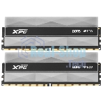 Оперативная память XPG Lancer, DDR5, 32GB (2x16GB), 6000MHz, CL30, DIMM, с радиаторами, RGB, серебристый