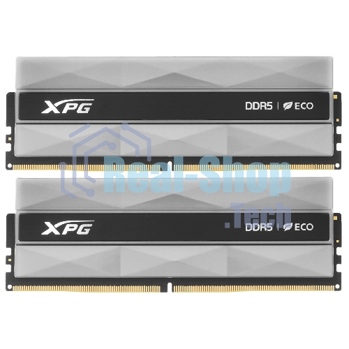 Оперативная память XPG Lancer, DDR5, 32GB (2x16GB), 6000MHz, CL30, DIMM, с радиаторами, RGB, серебристый