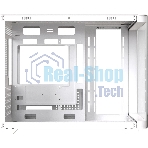 Компьютерный корпус AeroCool/Formula Crystal U2M Floe белый без БП mATX 1xUSB 3.0 audio bott PSU