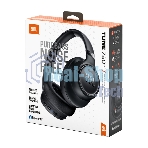 Беспроводные/проводные наушники JBL Tune 780NC черный, полноразмерные, Bluetooth + проводной, адаптивное шумоподавление