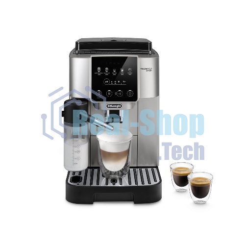 Кофемашина автоматическая DeLonghi ECAM220.80.SB серебристый, исп. кофе - молотый/зерновой, 1.8 л, 1450 Вт, 15 Бар.