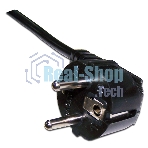 Шнур питания Lanmaster LAN-PP13/SHA-0.5-BK C13-Schuko проводник.:3x0.75мм2 0.5м 220В 10А (упак.:1шт) черный