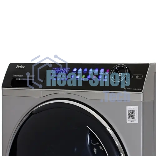 Стиральная машина Haier HW80-B14279S серебристый загрузка фронтальная 8 кг, 1400 об/мин., класс: А+++