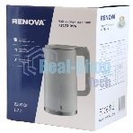 Чайник электрический Renova KT17S-05W нержавеющая сталь
