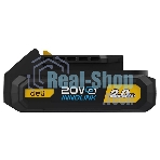 Аккумулятор Deli DL-DC20A2 (2А*ч, 20В, Li-ion)