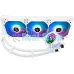 Система жидкостного охлаждения Thermalright Core Vision 360 (360mm, LED, White, ARGB/Fans: 3x120mm, 72.37CFM, 27.7dBA, 2000RPM/Pump height 66mm, Rad thickness 27mm/S: 1700, 1200, 1851, 115X, 2011, 2066, AM5, AM4)
