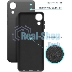 Чехол (клип-кейс) BoraSCO Microfiber Case для Samsung Galaxy A03 Core черный