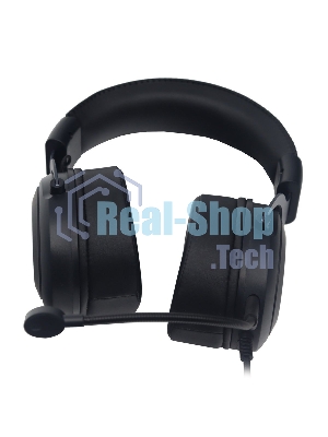 Гарнитура Raskat Strike 3U чёрный, проводная, USB, съёмный микрофон, подсветка