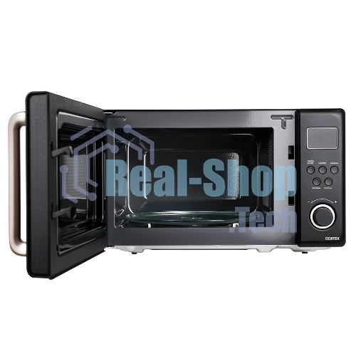 Микроволновая печь Centek CT-1565 черный, 20 л, 700 Вт, переключатели - кнопки, поворотный механизм