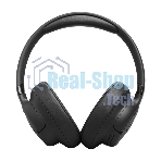 Беспроводные/проводные наушники JBL Tune 780NC черный, полноразмерные, Bluetooth + проводной, адаптивное шумоподавление