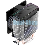 Кулер для процессора Ocypus Gamma A20 BK ARGB, 92mm FARGB FAN, Top FARGB Panel, 2 HEAT PIPES, 3-PIN, 1900 RPM, 21DBA, HYDRO BEARING, LGA115X/1200/1700/18XX, AM4/AM5