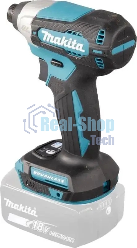 Дрель-шуруповерт Makita DTD157Z, 18 В, 0 Ач, 140 Нм, бесщеточный, ударный