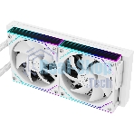 Система жидкостного охлаждения Thermalright Core Matrix 240 Vision (240мм, LED, White, ARGB/Fans: 2x120мм, 68.9CFM, 28.2dBA, 2000RPM/Pump height 64.4мм, Rad thickness 27мм/S: 1700, 1200, 1851, 115X, AM5, AM4)