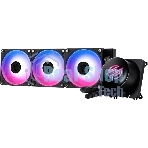 Система жидкостного охлаждения/ Water Cooling System MSI MPG CORELIQUID P13 360 (300W, 360мм, LED, Black, ARGB/ Fans: 3x120мм, 64.89CFM, 2050RPM/ Pump 20dBA, 3400RPM, Rad thickness 27мм/ S: 1851, 1700, AM5, AM4)