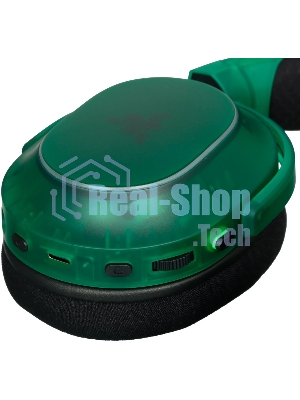 Гарнитура Razer Barracuda X Chroma Phantom Green Edition зелёный, беспроводная, Bluetooth, до 70 ч, подсветка