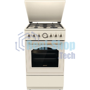 Плита газовая Gorenje GGI5BCLI бежевый, конфорок 4 газовых, духовка 67 л, 50 см x 85 см x 59.4 см