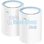 Бесшовный Mesh роутер Cudy M1200 (M1200 2-PACK) AC1200 Wi-Fi белый (упак.:2шт)