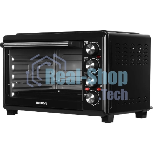 Мини-печь Hyundai MIO-HY086 38 л, 1600 Вт, черный