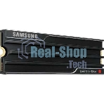 Накопитель SSD 4Tb Samsung 9100 PRO, M.2, PCI-E 5.0 x4, TLC 3D NAND R/W - 14800/13400 Mb/s с радиатором