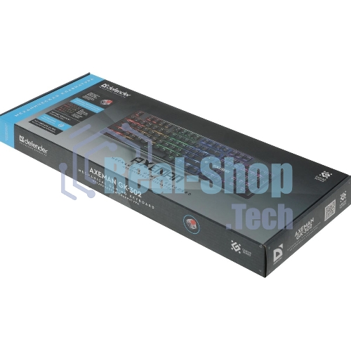 Клавиатура Defender Axeman GK-302 проводная, USB Type-A, чёрный