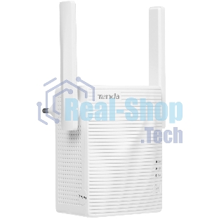 Двухдиапазонный усилитель беспроводного сигнала Tenda A18 Pro AC1200, 2,4/5 ГГц, 1167 Мбит/с, внешние антенны 2х3dBi