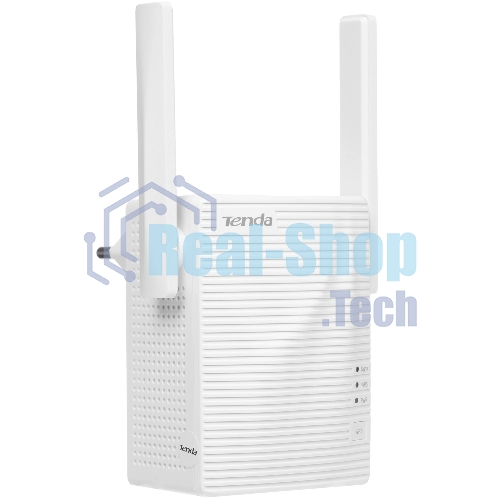 Двухдиапазонный усилитель беспроводного сигнала Tenda A18 Pro AC1200, 2,4/5 ГГц, 1167 Мбит/с, внешние антенны 2х3dBi