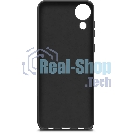 Чехол (клип-кейс) BoraSCO Microfiber Case для Samsung Galaxy A03 Core черный