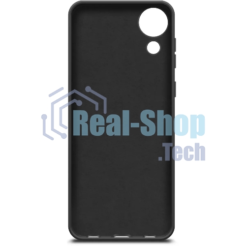 Чехол (клип-кейс) BoraSCO Microfiber Case для Samsung Galaxy A03 Core черный
