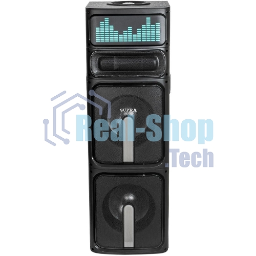 Минисистема Supra SMB-2050, 180Вт, FM USB BT SD, черный