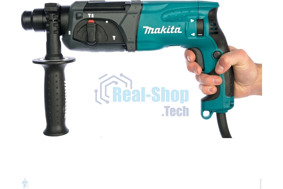Перфоратор Makita HR2470, SDS-plus, 780 Вт, 2,4 Дж, от сети