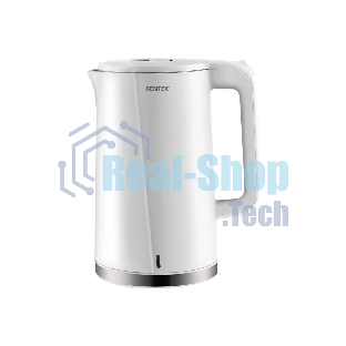 Чайник электрический Centek CT-0005 2200 Вт, 1.7 л, белый