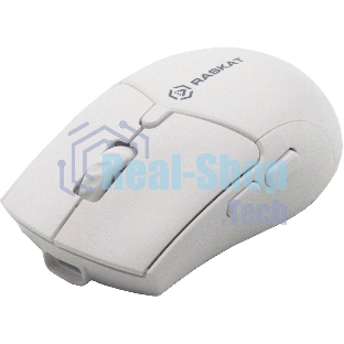 Мышь беспроводная Raskat M007WB белый, 2400 dpi, радиоканал, Bluetooth, USB, кнопки - 6